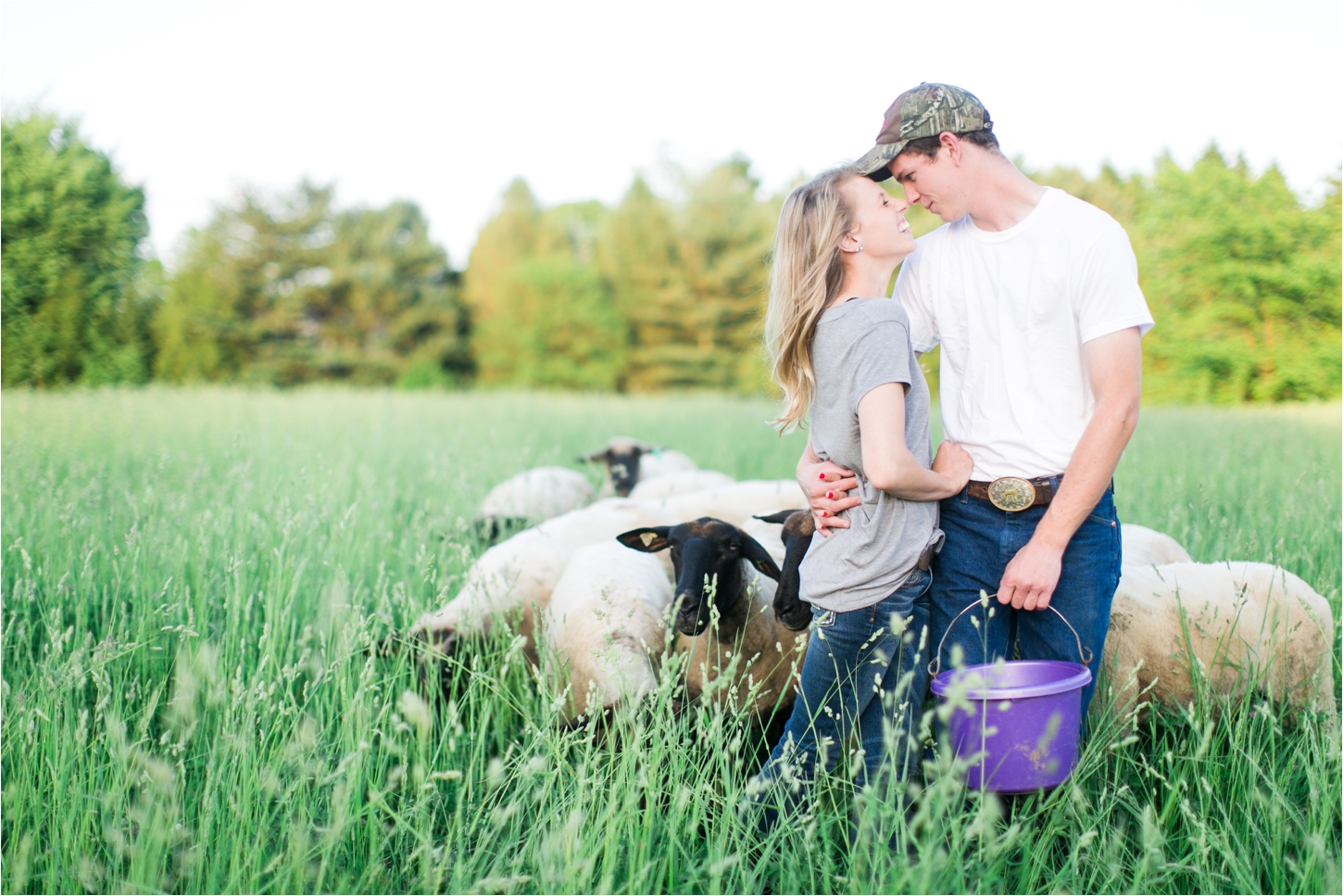 Farm Engagement Session Inspiration by Pennsylvania Wedding Photographer Brianna Wilbur