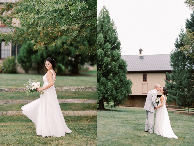 Ironstone Ranch wedding portraits of bride and groom
