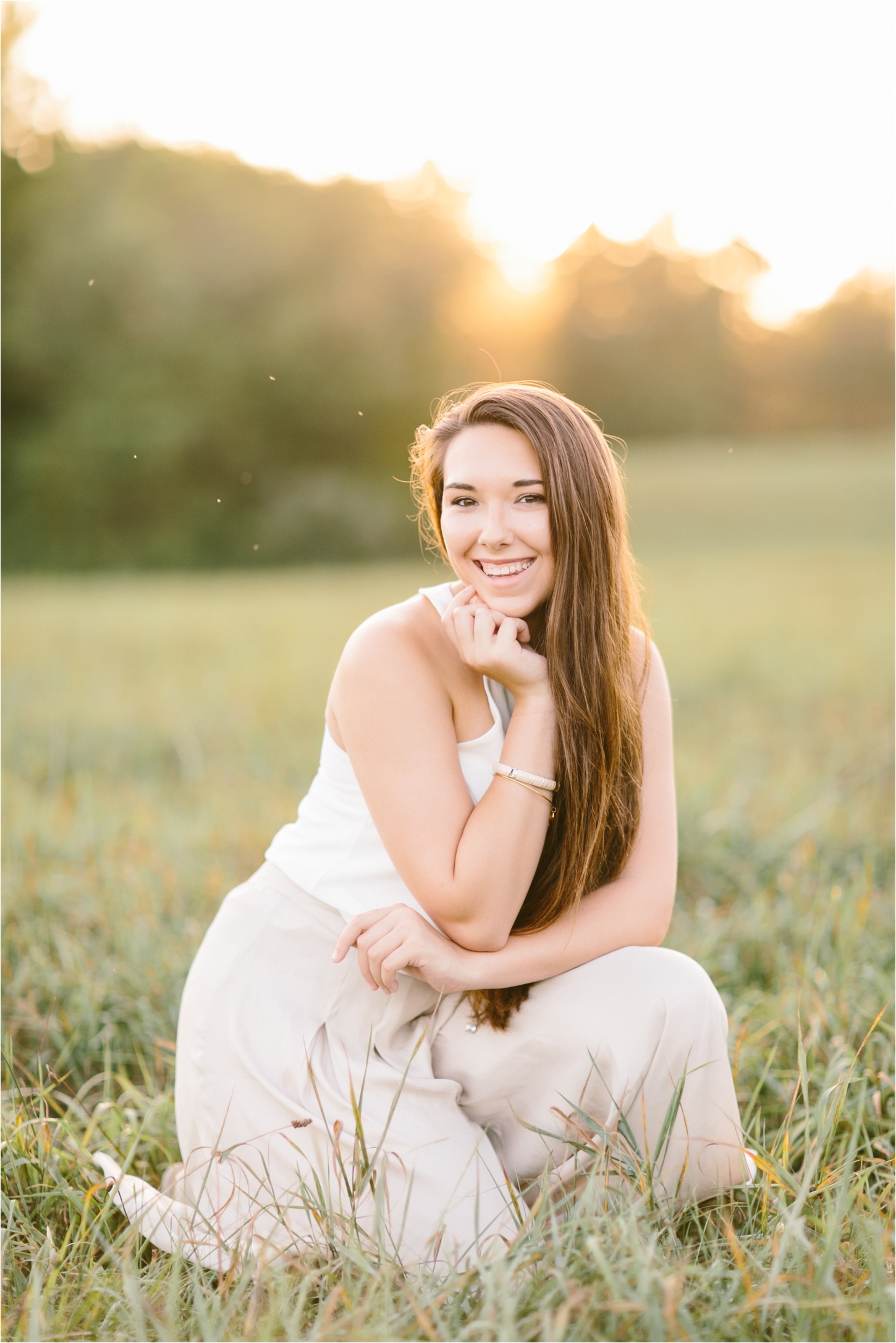 sunset-senior-portraits-in-field-18 | Pennsylvania Wedding & Portrait