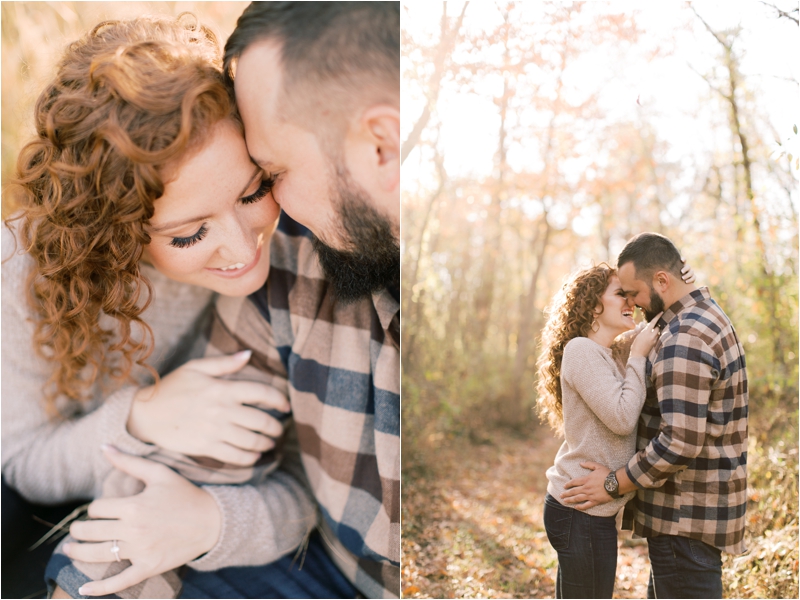 sunset engagement session in Pennsylvania